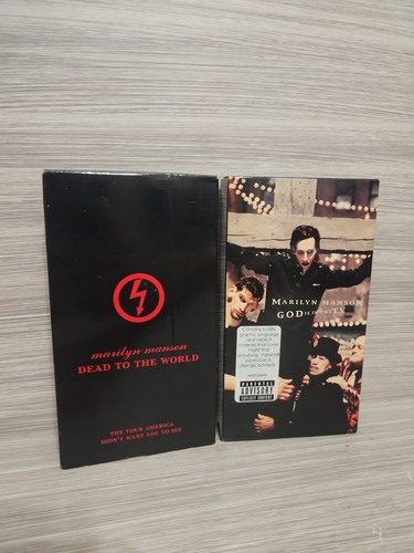 Marilyn manson vhs lot - vhs, 2